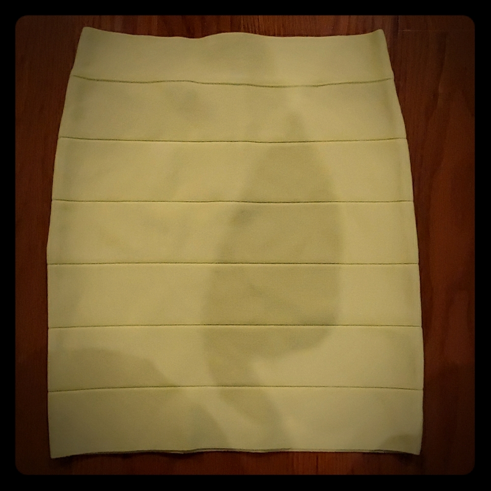 bebe bandage mini skirt